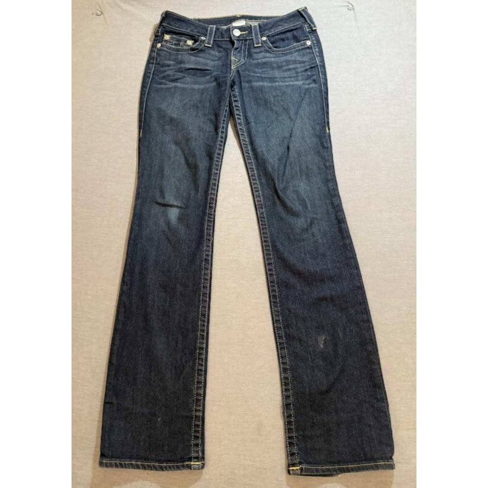 True Religion Women's Straight Leg Jeans - Indigo